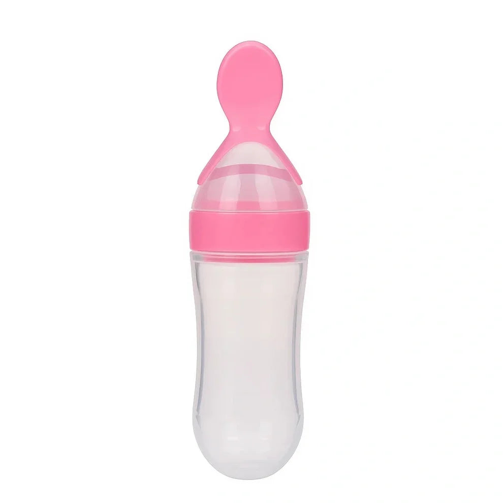 Baby Silicone Squeeze Spoon Feeder – image 3 | Belinda Store Pakistan