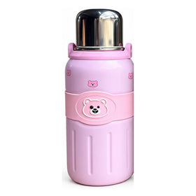 Bear Thermos Pink