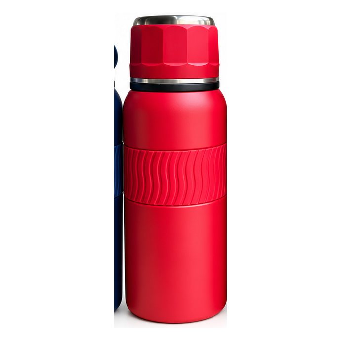 Steel Thermos Red