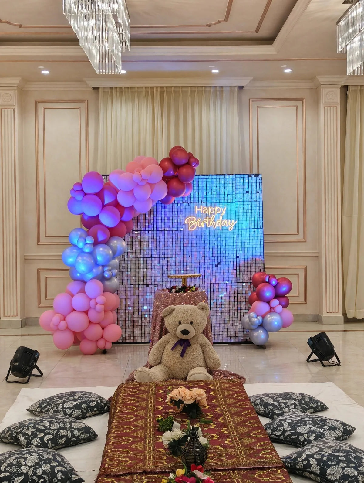 Bear Theme Aqiqah Decor - decoration setup by Belinda Store