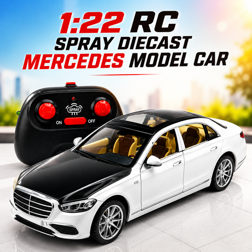 1:22 RC Spray Diecast Mercedes Model Car (Random Color)