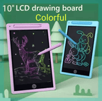 10" LCD Writing Tablet Multicolor