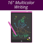 16" LCD Writing Tablet Multicolor