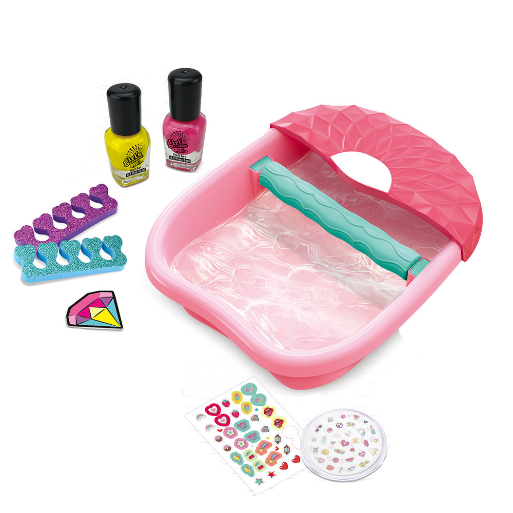 2 in 1 Foot Spa Massager with Nail Set For Kids