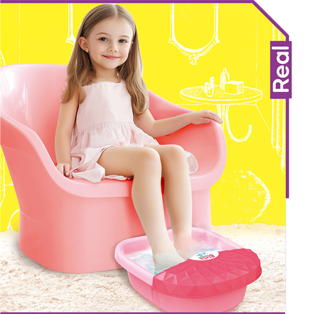 2 in 1 Foot Spa Massager with Nail Set For Kids