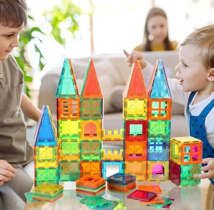 20 Pcs Tiles Magnetic Building Blocks for Kids