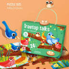 24 Pcs Art Puzzle for Kids