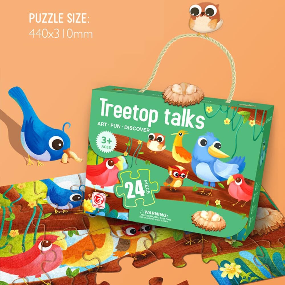 24 Pcs Art Puzzle for Kids