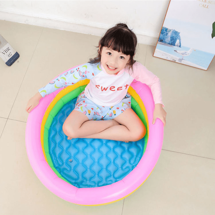 3 FT - Intex Rainbow Swimming Pool For Kids
