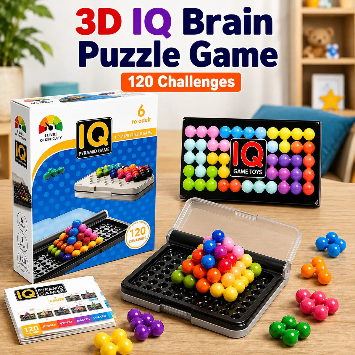 3 in 1 Ultimate Kids Fun & Brain Toy Bundle