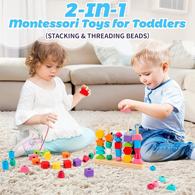 3 in 1 Wooden Learning & Active Play Toy Bundle