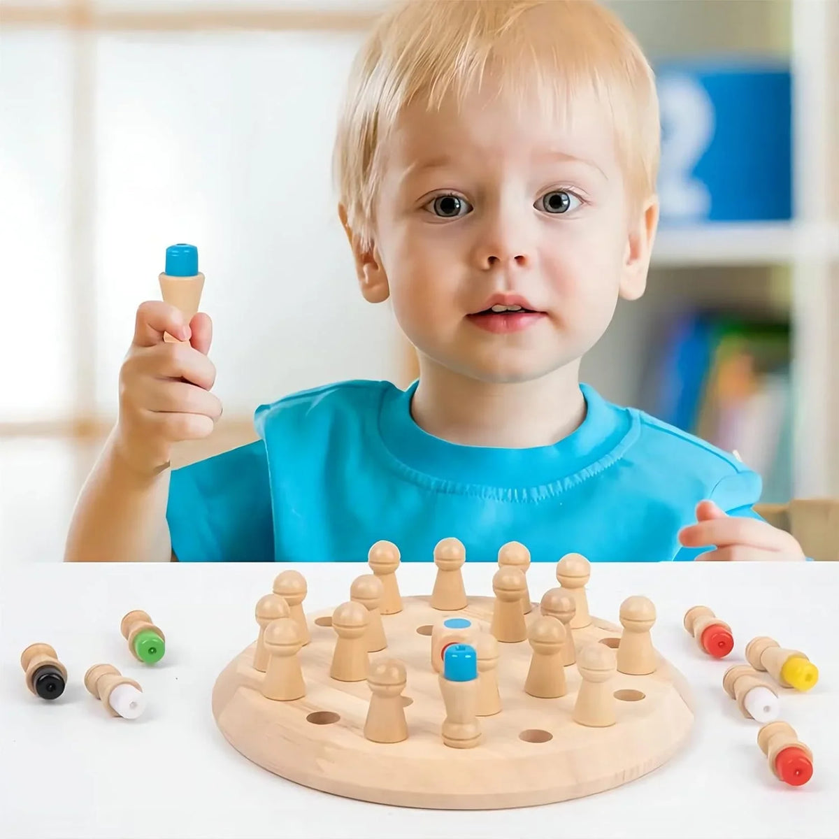 3 in 1 Wooden Learning Brain Games Bundle