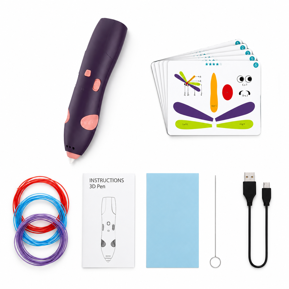 3D Pen Printing And Drawing Pen For Kids