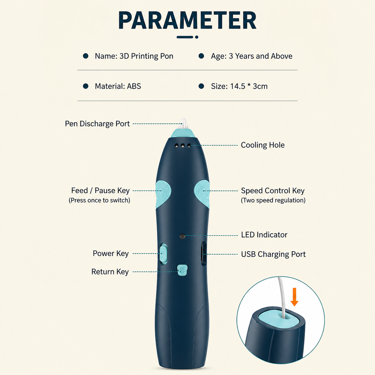 3D Pen Printing And Drawing Pen For Kids
