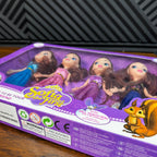 4-in-1 Princess Dress-Up Doll Set for Girls