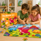 48 Pcs Educational Jigsaw Puzzle for Kids