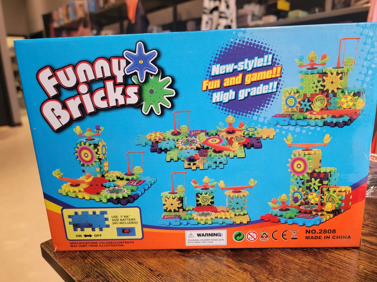 53 Pcs Electric Gear Building Block Toy for Kids