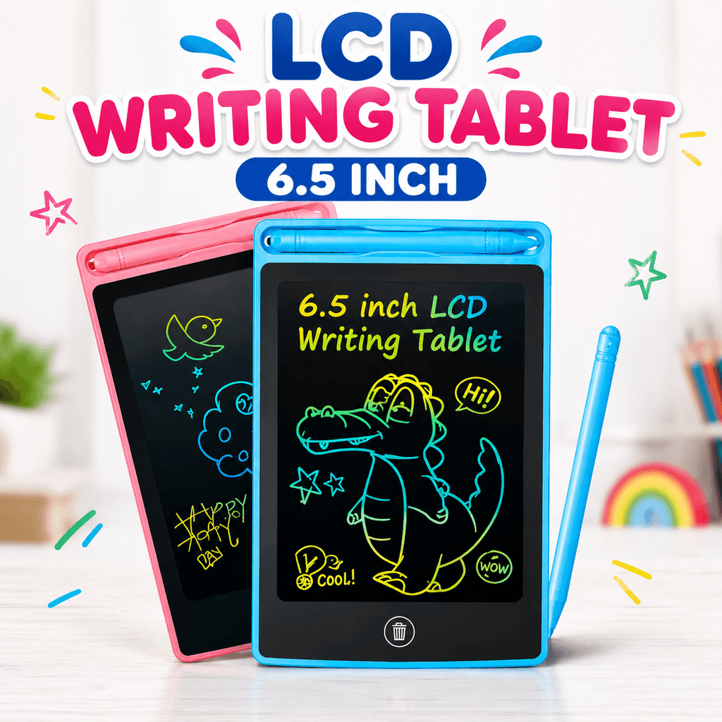 6.5" LCD Writing Tablet Multicolor