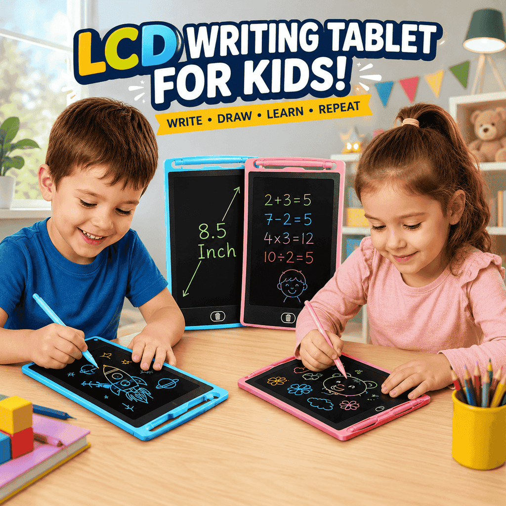 8.5" LCD Writing Tablet Multicolor