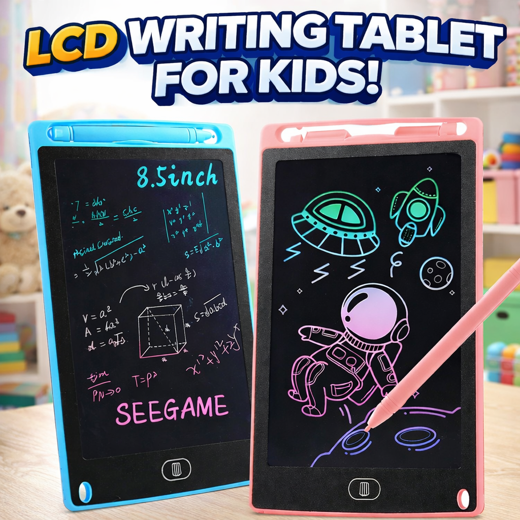 8.5" LCD Writing Tablet Multicolor