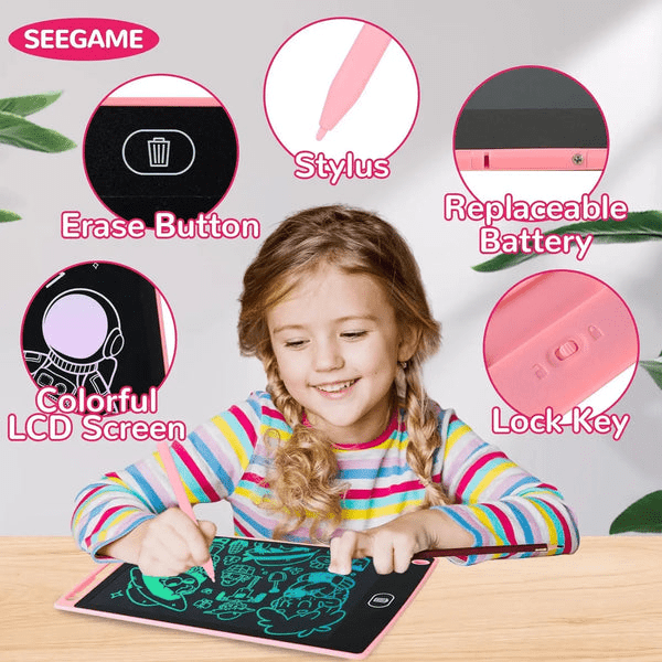 8.5" LCD Writing Tablet Multicolor
