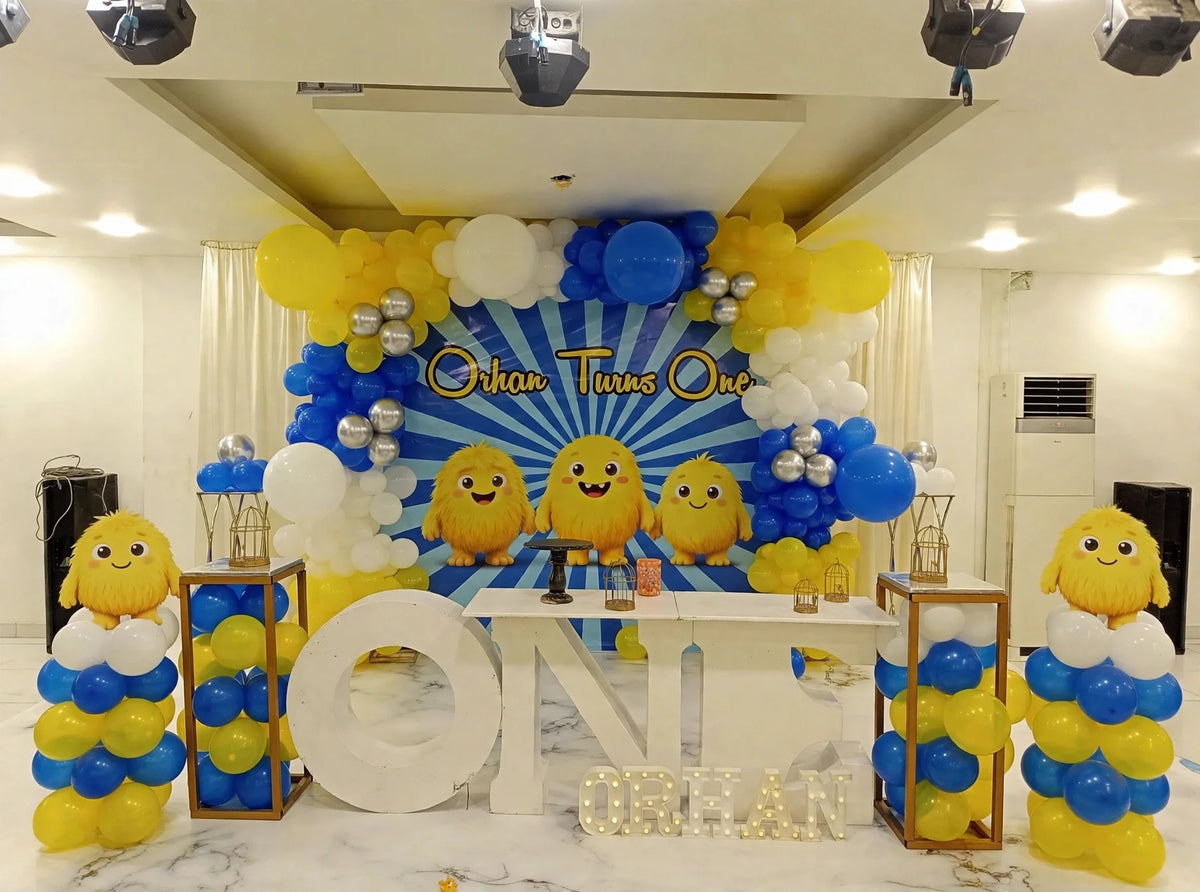 Minions Birthday Theme Decor