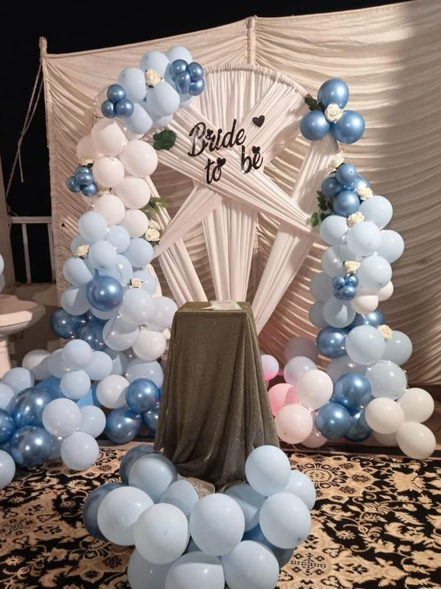Bridal Shower Decor â Blue & White Bride To Be A - alternate view 4