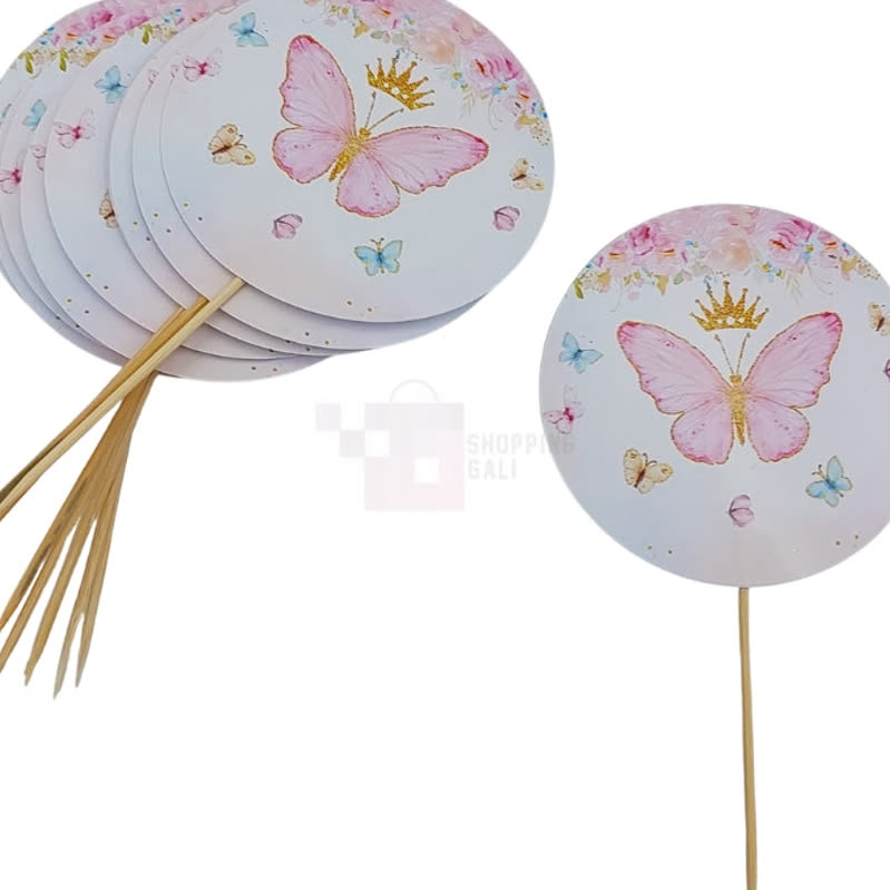 Butterfly Cupcake Toppers â Pack of 10 - alternate view 2