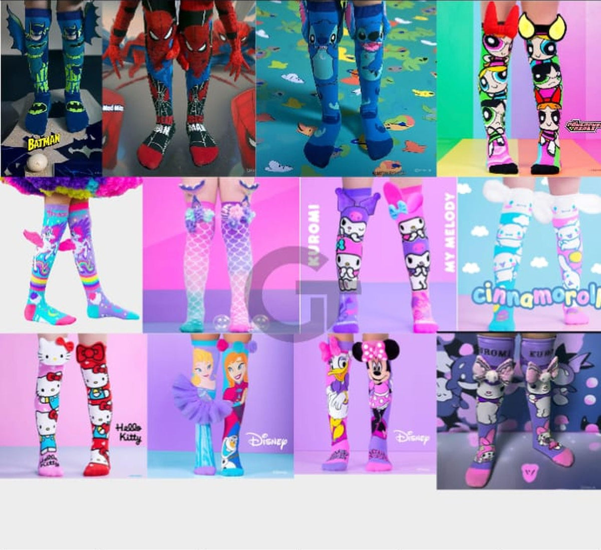 Cartoon Character Knee High Socks for Kids – Fun Long Socks – Belinda Store