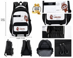 LABUBU School Backpack - Black
