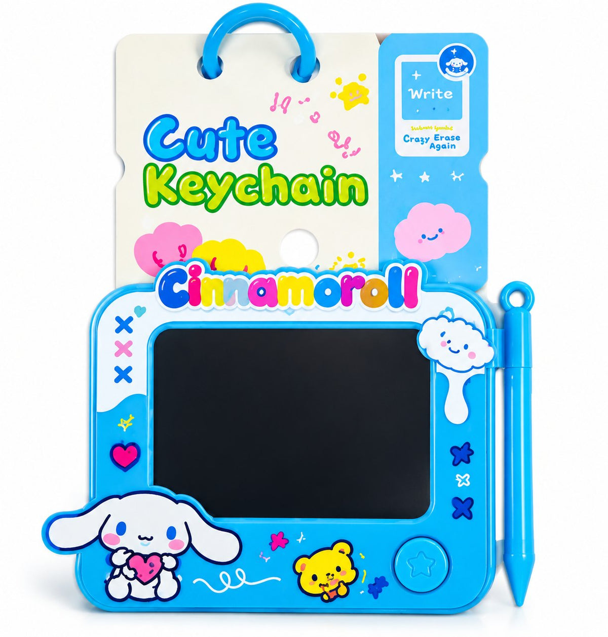 Cinnamoroll Cute Keychain Drawing Board