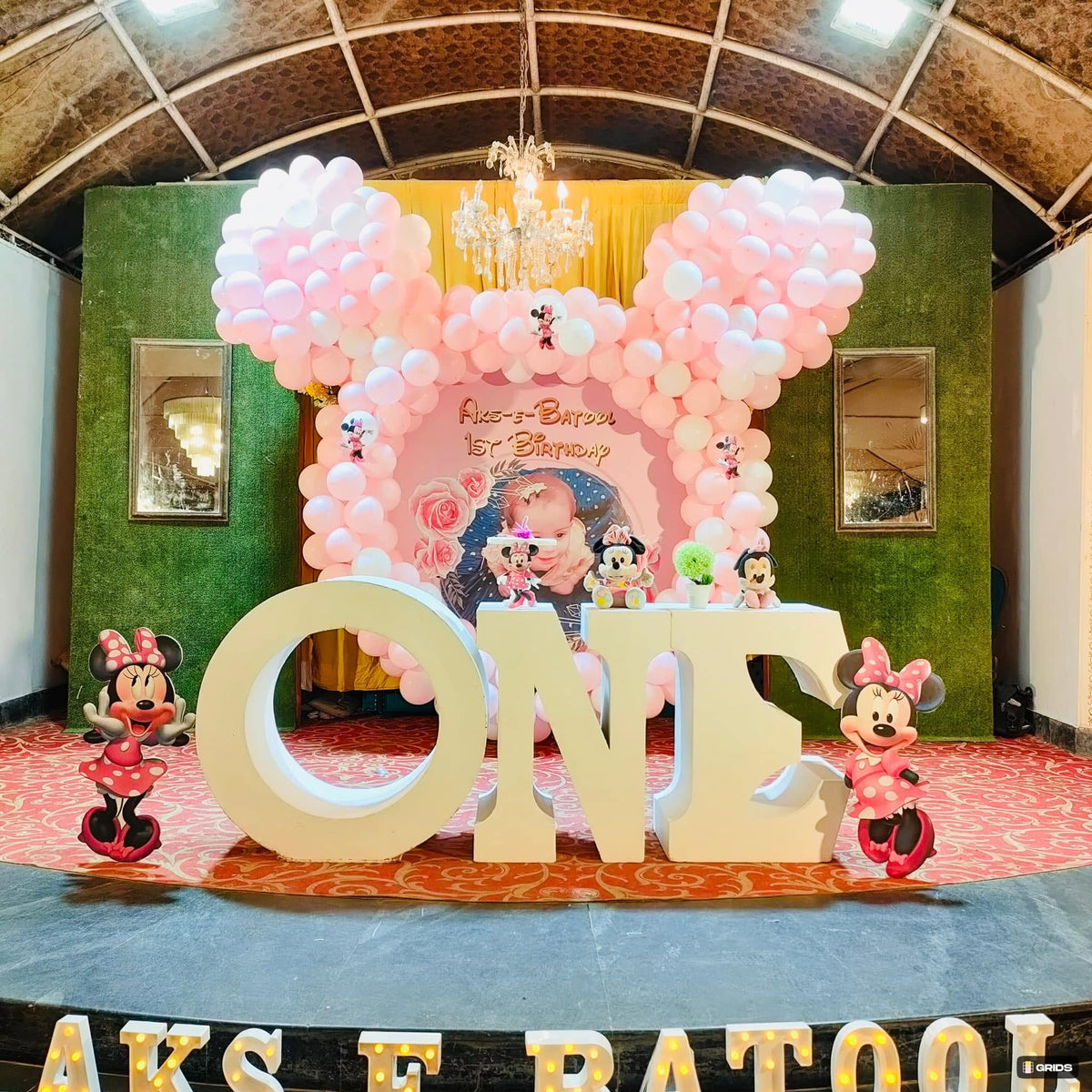 Minnie Mouse Theme Birthday Decor
