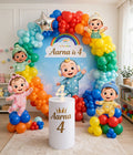 Cocomelon Birthday Theme Decor