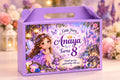 Little Fairy theme customized birthday goodie box with name