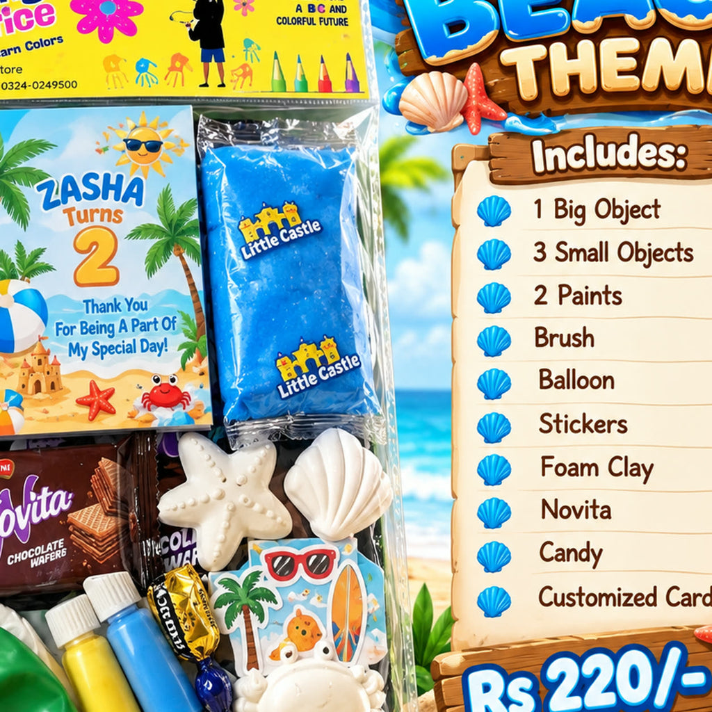 Customized Birthday Pack â Beach Theme | Persona - alternate view 3