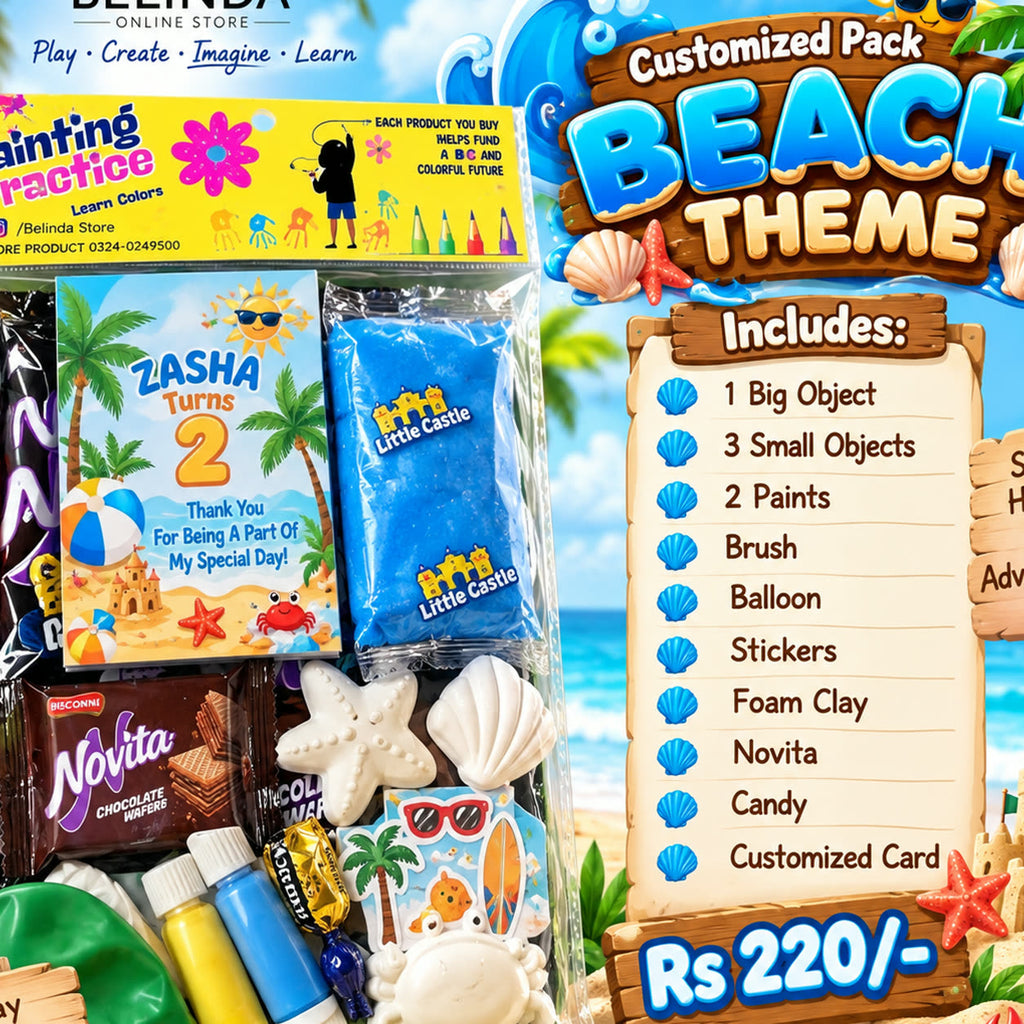 Customized Birthday Pack â Beach Theme | Persona - alternate view 4