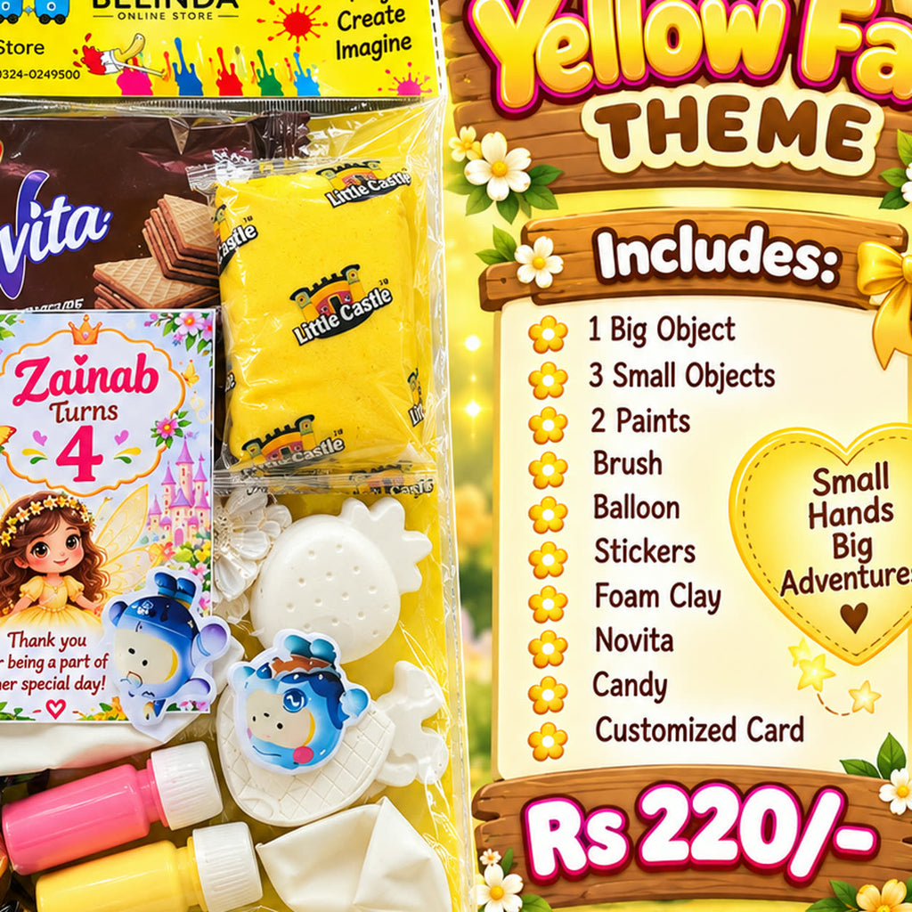 Customized Birthday Pack â Yellow Fairy Theme |  - alternate view 3