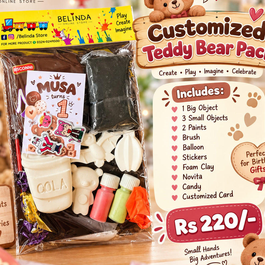 Customized Birthday Pack â Teddy Bear Theme | Pe - alternate view 2
