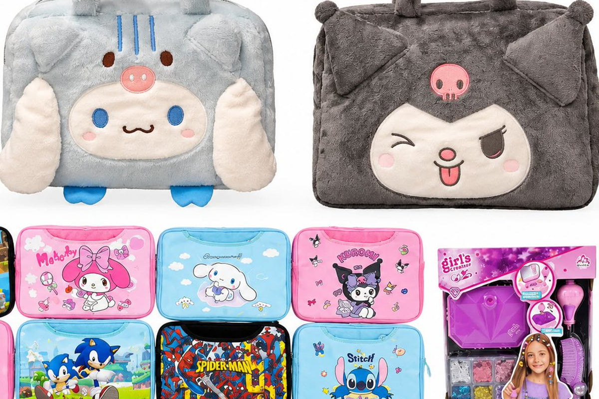 Cute Character Plush Bag & Pouch â Kids Toy Bag  - alternate view 3