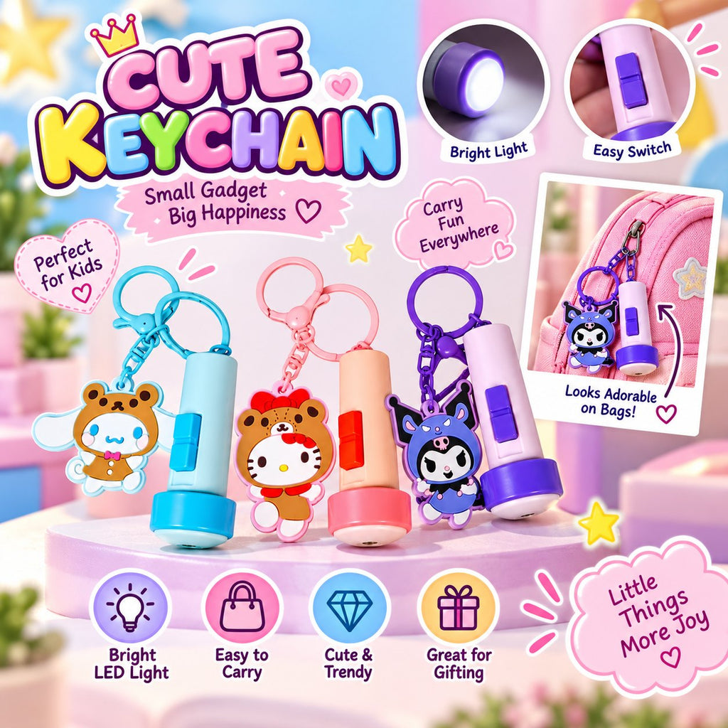 Cute Keychain Gadgets, Big Happiness