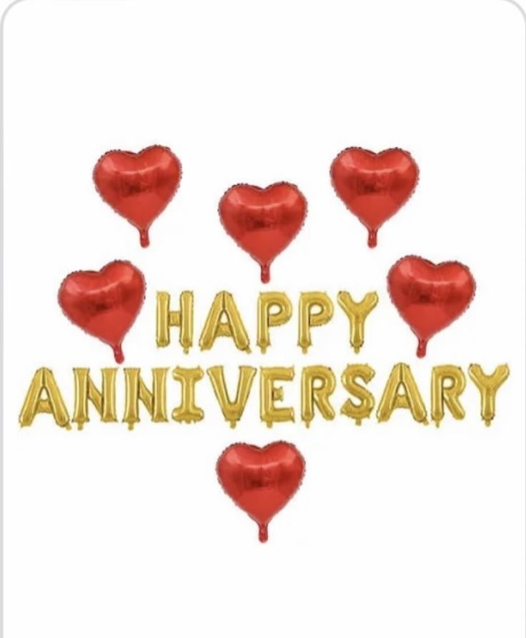 Happy Anniversary Decoration Set
