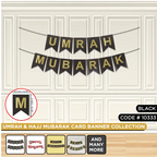 Umrah / Hajj Mubarak Card Banner