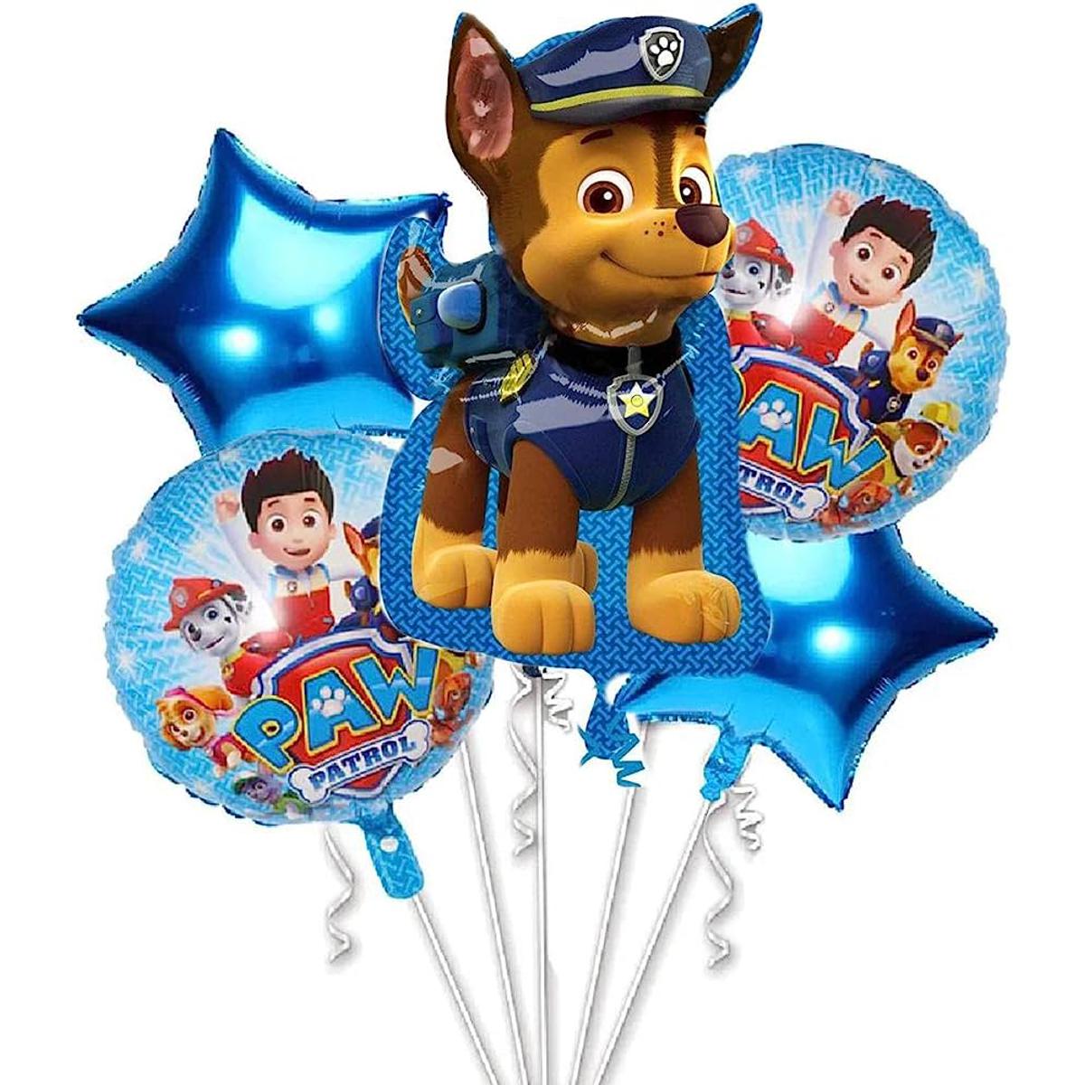 Paw Patrol Foil Balloon Set – 5 Pcs