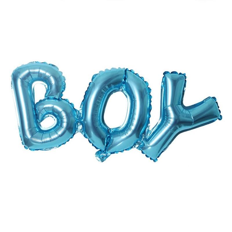 It's A Boy Foil Letter Balloons – Blue