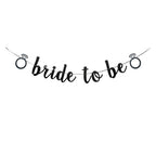 Bride To Be Letter Chain Banner