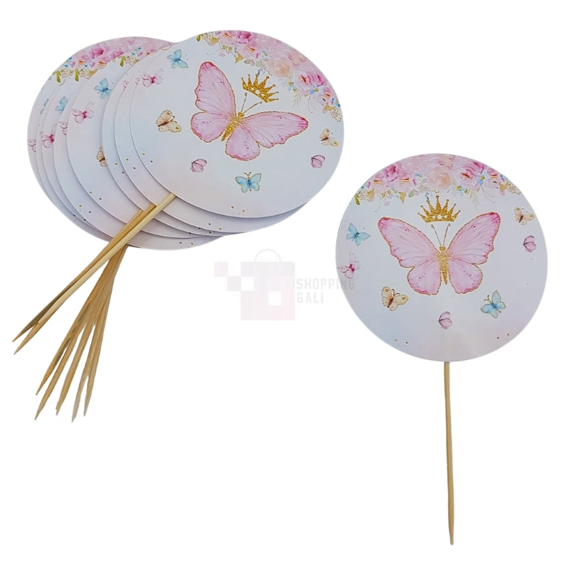 Butterfly Cupcake Toppers – Pack of 10