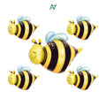 Honey Bee Foil Balloon Set – 5 Pcs