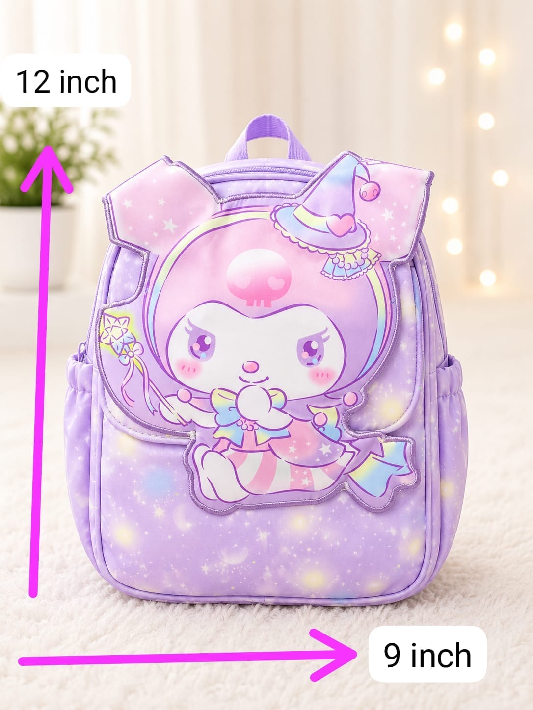 My Melody School Backpack (Purple) - Purple image 2