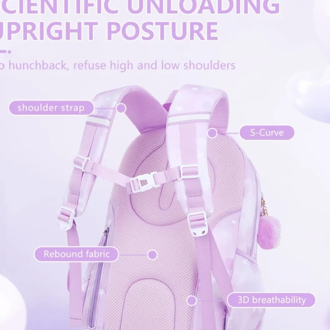 Ergonomic School Backpack for Kids | Posture-Suppo - alternate view 2