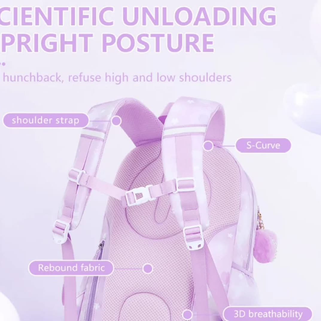 Ergonomic School Backpack for Kids | Posture-Suppo - alternate view 4